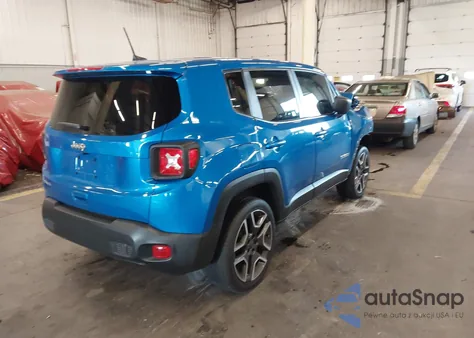 2020 Jeep Renegade Jeepster 4X4 z USA, uszkodzony, nr VIN ZACNJBAB0LPL94321